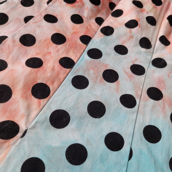 Ice Dyed Retro Style Dress - Picture 2 of 7